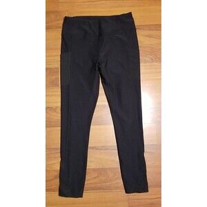 Mondetta Yoga Pants Black Stretch Pockets Size M Excellent Condition        T15